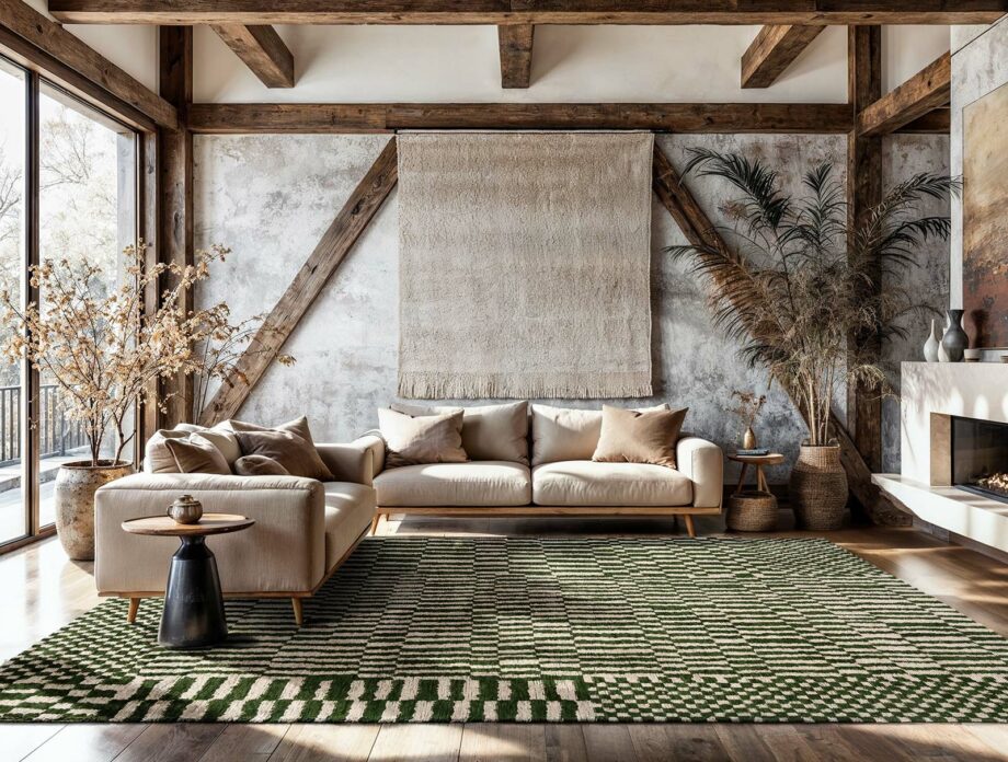 Louis De Poortere dywan Structures Berber 9650 Berber Oasis